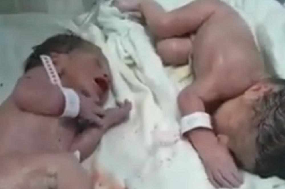 ČUDO ŽIVOTA NAKON STRADANJA U DRAČU: Samo 20 minuta nakon zemljotresa rodile se BLIZNAKINJE (VIDEO)