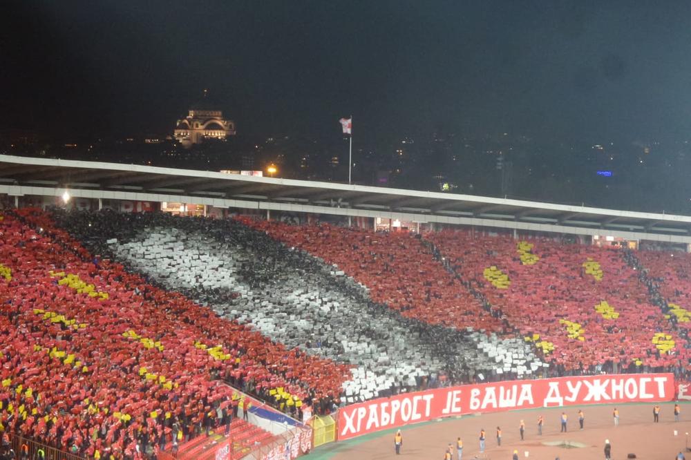 IGRAJTE ZA JAGODU: Delije posvetile koreografiju ubijenom Marku Ivkoviću, a ispod je jasna poruka igračima!