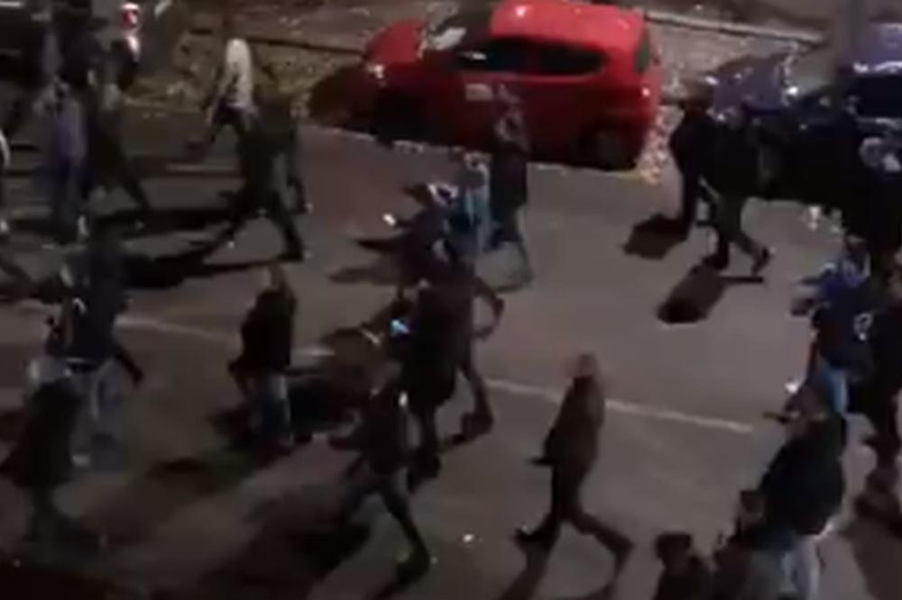SAČEKUŠA POSLE DERBIJA: Navijač brutalno pretučen, ima krvarenje iz oka!