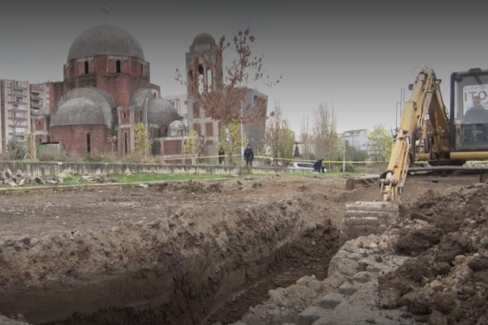 ALBANCI RUŠE SRPSKI HRAM U PRIŠTINI I TRAŽE MRTVE! Ovo je monstruozan PLAN Prištine za PROTERIVANJE Srba s Kosova