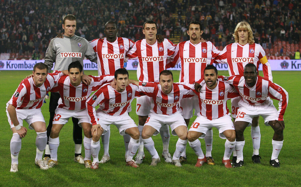 FK Crvena zvezda, Ognjen Koroman, Dušan Basta, Đorđe Tutorić, Maurisio Molina, Nenad Milijaš, Dušan Anđelković, Ibrahim Gaj, Segundo Kastiljo, Ernan Barkos