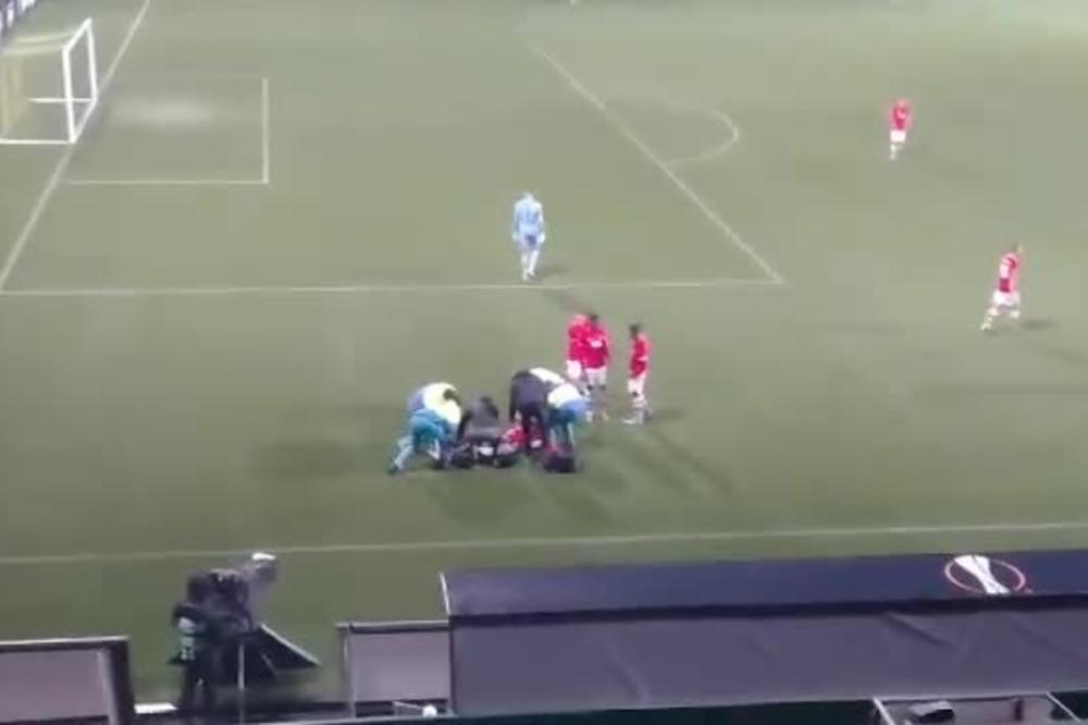 RAZNEO GA U PARAMPARČAD: Igrača AZ-a morali da skupljaju po terenu posle duela sa Sadikom!