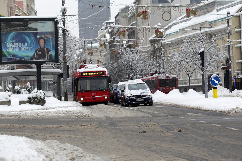 BEOGRAD JE SPREMAN ZA PRVI SNEG! Putari neće biti nespremni