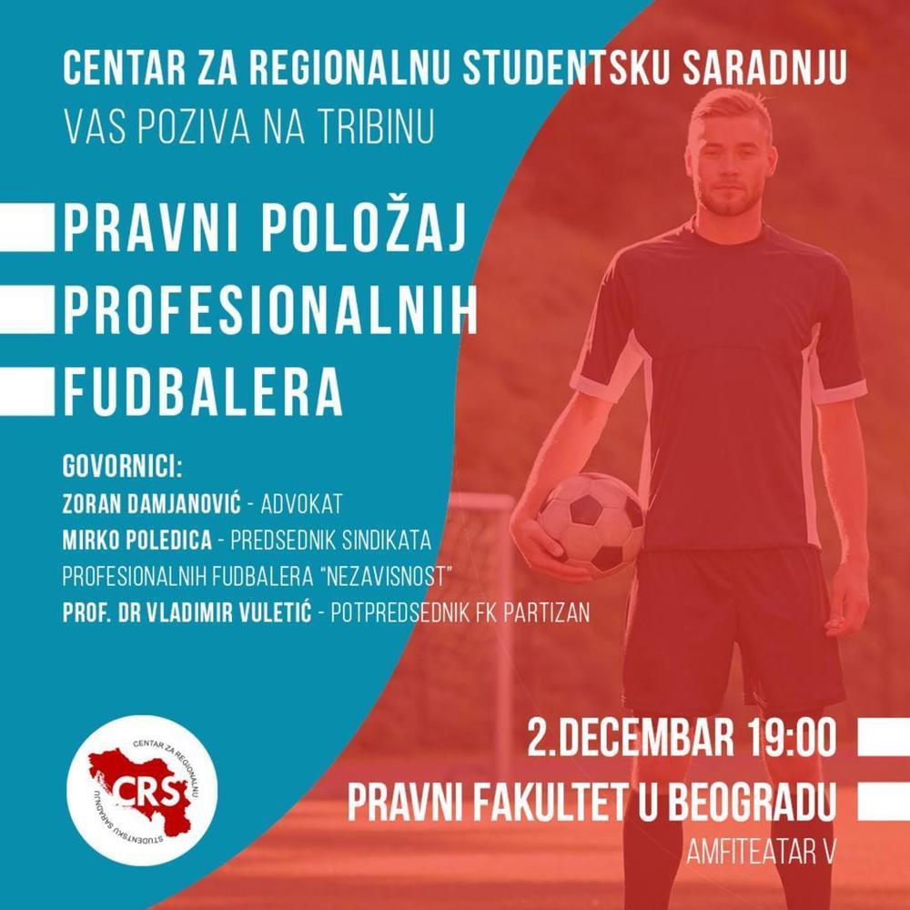 Centar za regionalnu studentsku saradnju vas poziva na tribinu  
