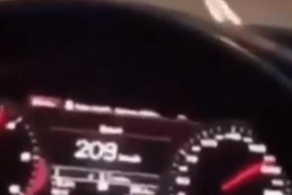 KROZ NOVI PAZAR NAGAZIO 209 KM/H: Manijak iz Beograda, naspram ovog je mala maca!