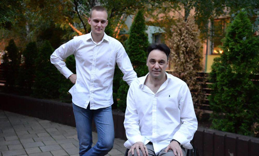 Zvonko Milojević sa sinom