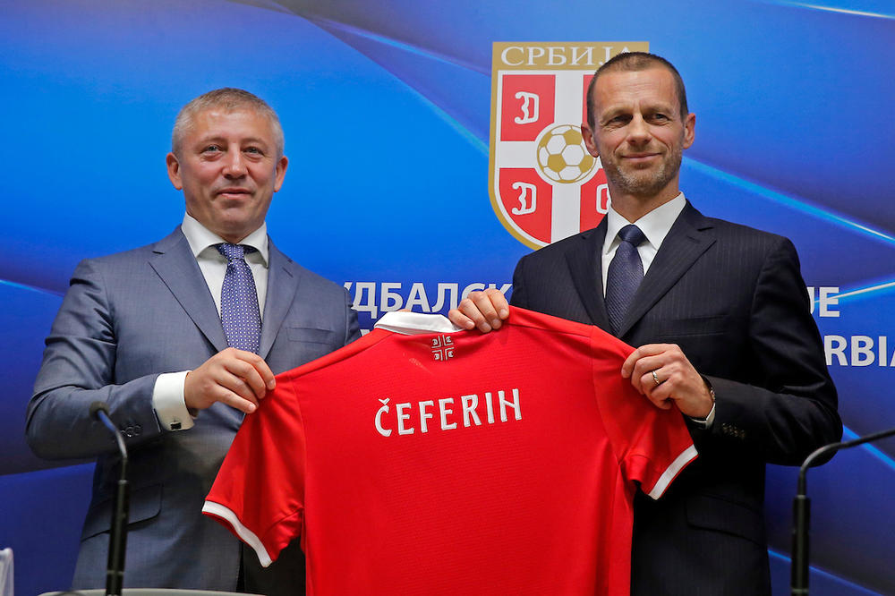 ZLATNA ZNAČKA ZA ČEFERINA: FSS dodelio veliko priznanje predsedniku UEFA!