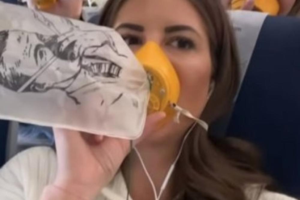 ZORANAH SE NAŽALOST UKRCALA: Avion nije mogao da sleti, a maska sa kiseonikom NIJE POMOGLA (VIDEO)