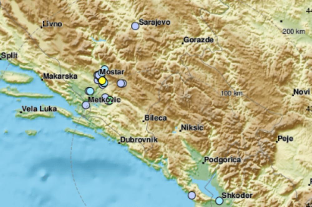BOSANSKO TLO SE NE SMIRUJE! Sinoć se osetio JOŠ JEDAN ZEMLJOTRES, ovde je bio epicentar