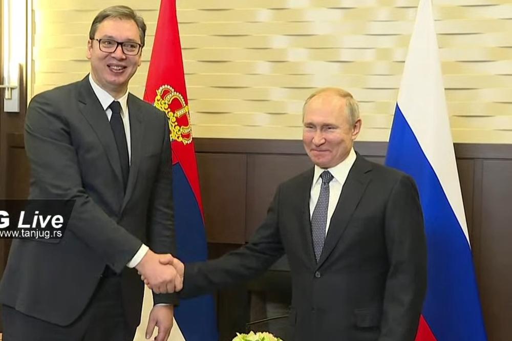 OD SRCA VAM ŽELIM DOBRO ZDRAVLJE I USPEH, A GRAĐANIMA SREĆU! Putin uputio Vučiću čestitku povodom DANA DRŽAVNOSTI