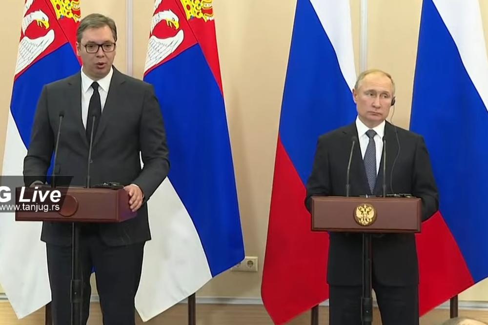 SRBIJA JE ZAHVALNA RUSIJI I PUTINU, UZ NAS SU U SVEMU! Moskva NEĆE MENJATI stav po pitanju Kosova (VIDEO)