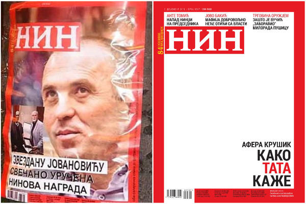 ZVEZDANU JOVANOVIĆU URUČENA NINOVA NAGRADA! Ko stoji iza ovih plakata u Novom Sadu?