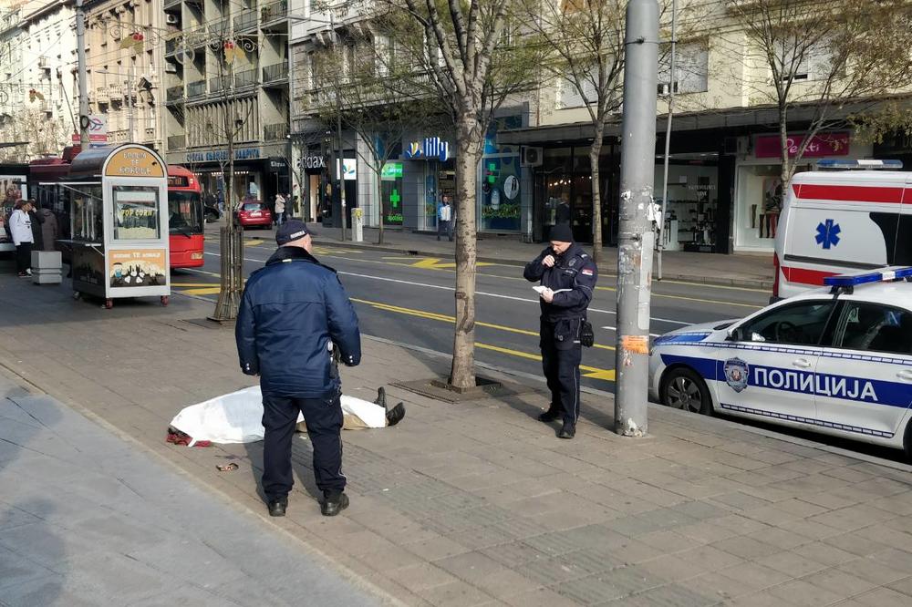 HOROR U STROGOM CENTRU BEOGRADA: Čoveku pozlilo pored BEOGRAĐANKE, nije mu bilo spasa! (FOTO)