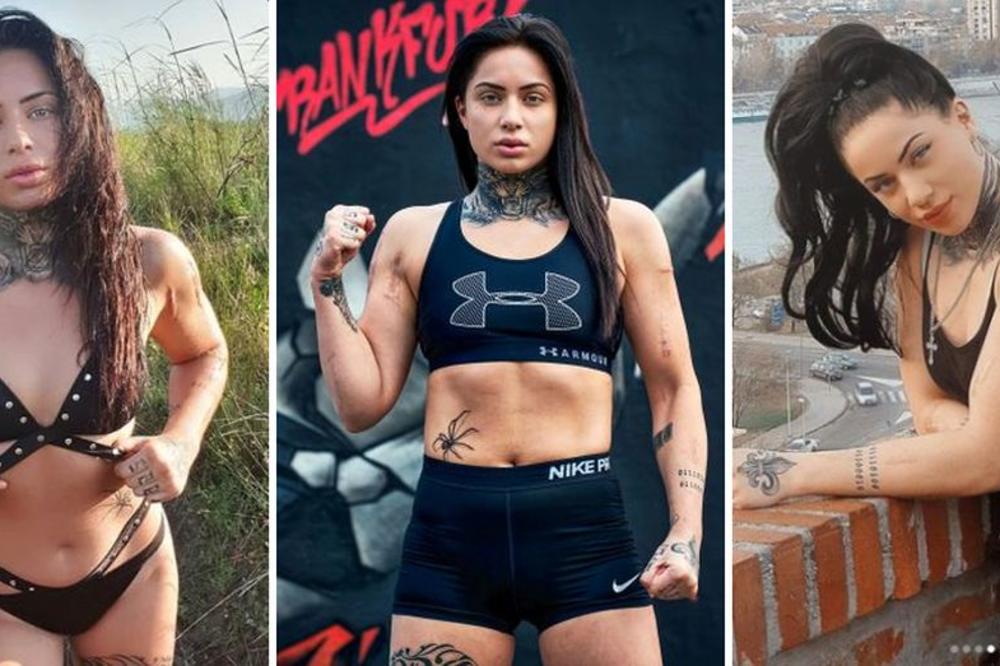 VOLIM DA BIJEM I DA ME BIJU: Julija Pajić je lepa kao anđeo, sebe zove 'Ćerka tame' i može da vam kosti polomi!