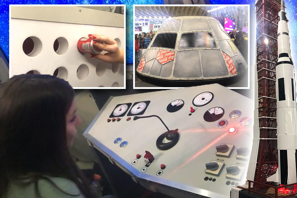 SELI SMO U APOLO 11, GLEDALI PRESEK LJUDSKOG OKA, IZMERILI OTKUCAJE SRCA: Ovo su sva čuda sa Sajma nauke! (VIDEO)