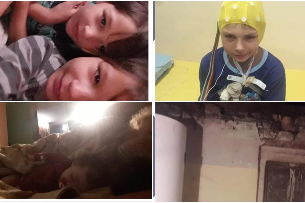 JELICA IMA 6 DECE OD KOJIH SU NEKA BOLESNA: Nemaju osnovne uslove za ŽIVOT! MAJKA PREKLINJE ZA POMOĆ (FOTO)