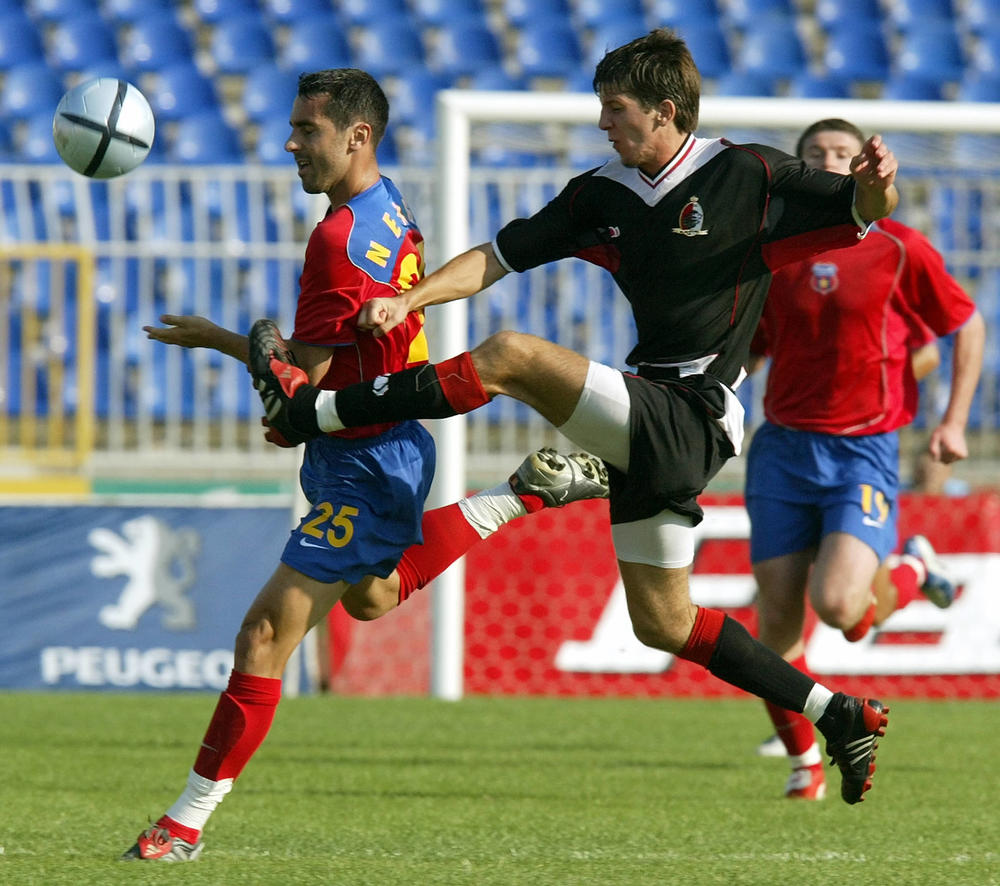 Detalj sa utakmice Steaua - Železnik  
