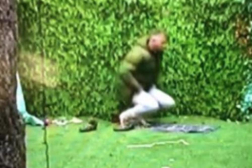 OVAKO SE EDO MOLI ALAHU: Torta je VELIKI VERNIK, snimljen kako VRŠI NAMAZ u ZAdruzi! (VIDEO)