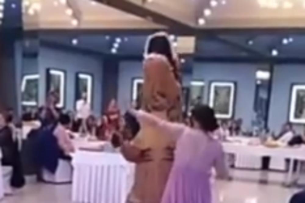 OVAKVOG GOSTA SIGURNO NIKAD NISTE VIDELI NA SVADBI: Snimak iz jedne sale u Čapljini kruži internetom