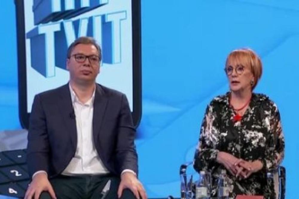 VEDRANA RUDAN JE PITALA VUČIĆA DA LI ĆE HRVATSKA NAPASTI SRBIJU: Predsednik joj je odgovorio OVO!