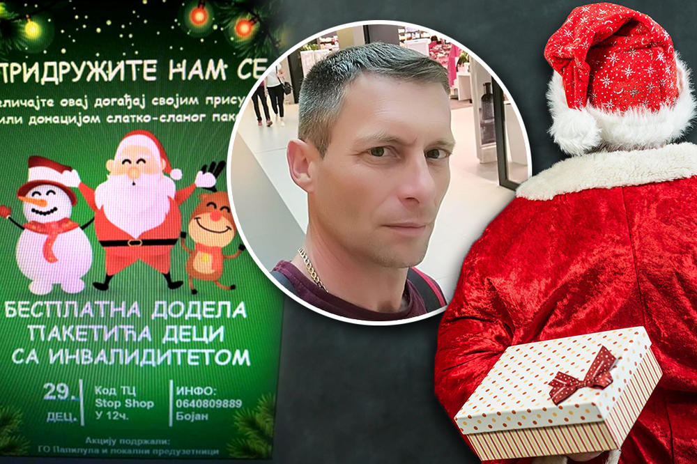 BORČANAC BOJAN JE DEDA MRAZOVA DESNA RUKA: On ima najhumaniju misiju, zna kome je pomoć PREKO POTREBNA (FOTO)