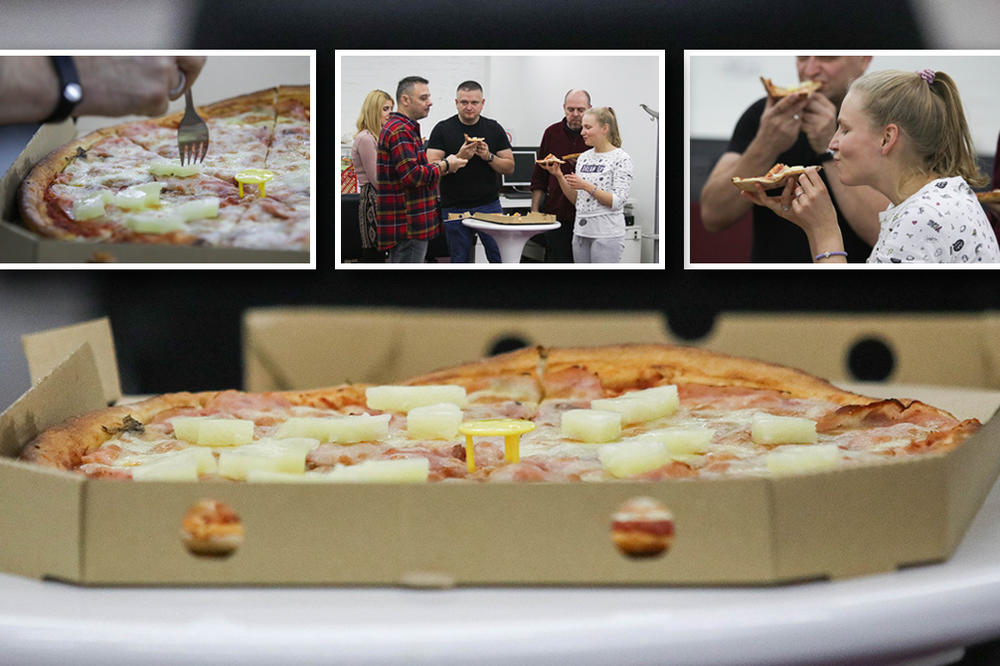 STAVILI SMO ANANAS NA PICU I POJELI SVE TO ZAJEDNO! Hejteri, slobodno pljujte, ali MORALI SMO TO DA URADIMO (VIDEO)