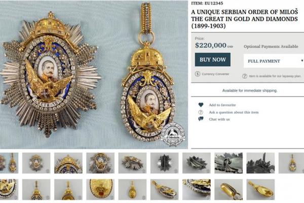 ORDEN MILOŠA VELIKOG KOJI SE PRODAJE JE LAŽAN? Nema dokaza da je postojao, a cifra prodaje je da se smrzneš!