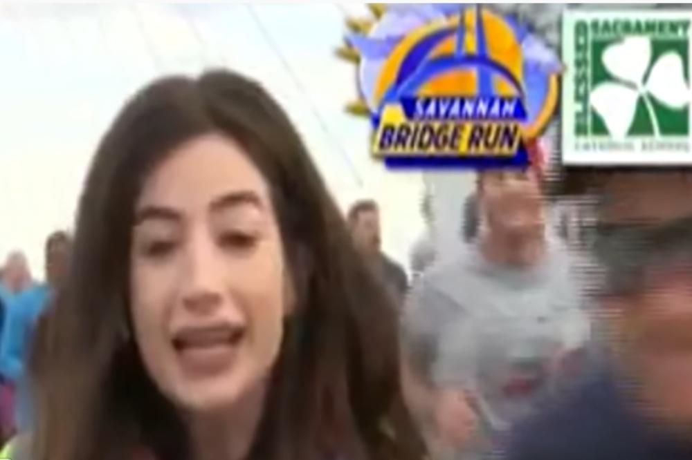 SVEŠTENIK RASPALIO POZNATU VODITELJKU PO ZADNJICI USRED EMISIJE UŽIVO! Isplivao eksplicitni snimak! (VIDEO)