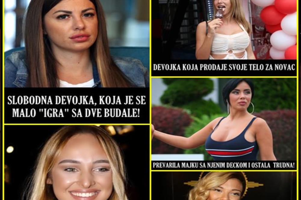 KO JE NAJVEĆA BRUKA ZA ŽENSKI ROD? Srbija se ujedila u mržnji prema ovoj zadrugarki! (FOTO)