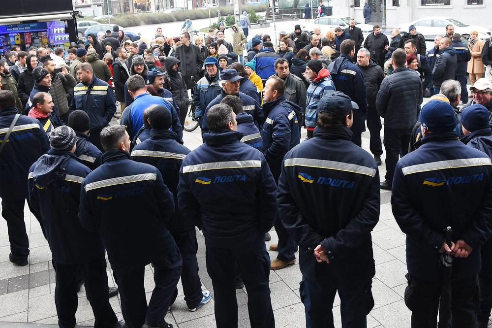 Deo radnika Pošte nezadovoljan dogovorom s Vladom