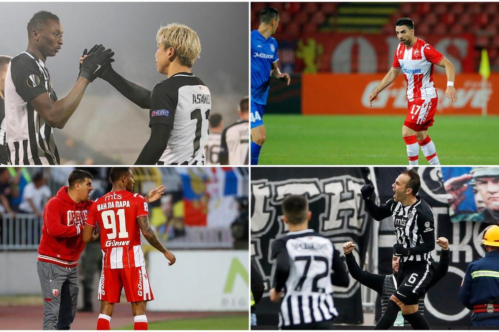 PARTIZAN - CRVENA ZVEZDA 4:0: Apsolutna pobeda crno-belih i košmar Mrkele i Terzića!