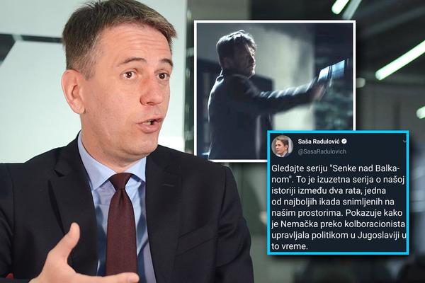 RADULE UČIO SRPSKU ISTORIJU IZ SENKI NAD BALKANOM, PA SE ŽESTOKO IZBLAMIRAO! Urnišu ga zbog Kneza Pavla i Hitlera