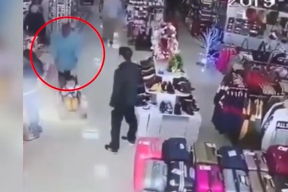 POKUŠALA DA OTME BEBU U PRODAVNICI! Žena je zamalo uspela, ali je srećom uhvaćena u poslednjem trenutku (VIDEO)