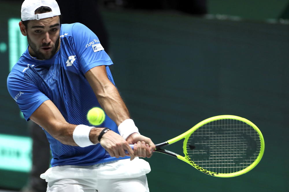 ISTA POVREDA KAO I NOVAKOVA I ISTI ISHOD: Mateo Beretini izdržao i pobedio! (VIDEO)