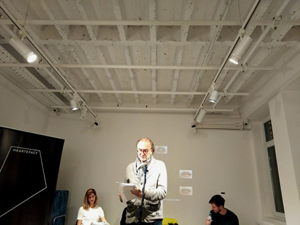 Svetozar Cvetković čita Pešutov tekst