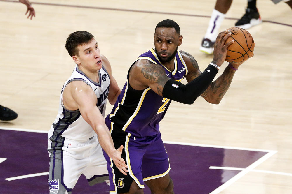 O MOJ BOŽE, TO BI BILO UBITAČNO ORUŽJE: Bogdan i Lebron zajedno u Lejkersima - tandem za napad na NBA titulu!