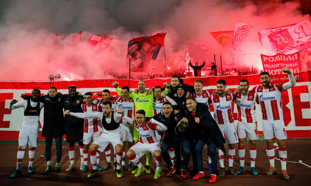 Fudbaleri Crvene zvezde  