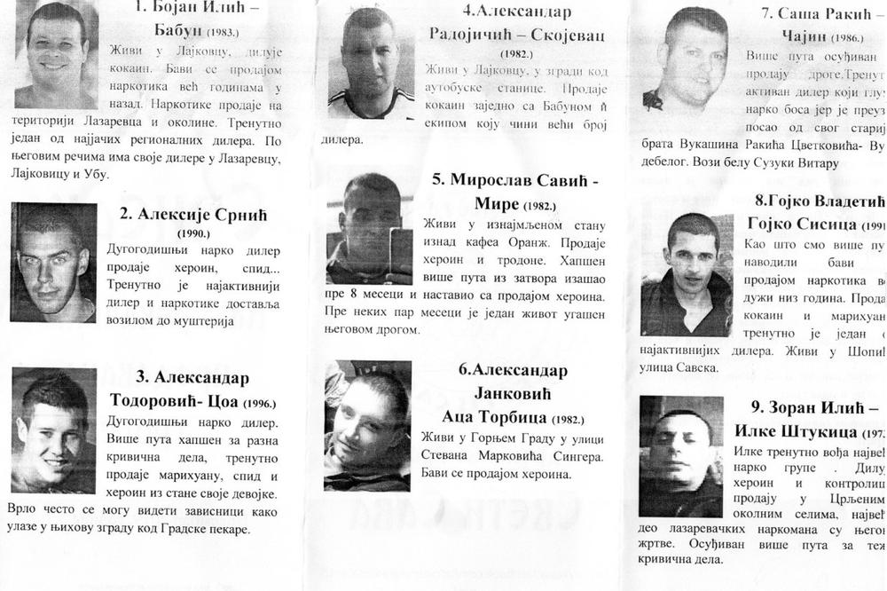 OVO SU DILERI KOJI TRUJU NAŠU DECU U LAZAREVCU: Sveti Sava objavio sve o njima, DOBRO ZAPAMTITE OVE NJUŠKE