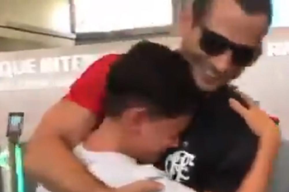 PRATIO OCA NA SP, A POTOM SE  ODIGRALA LEPA SCENA: Sada će vam biti jasno zašto od navijača Flamenga nema boljih