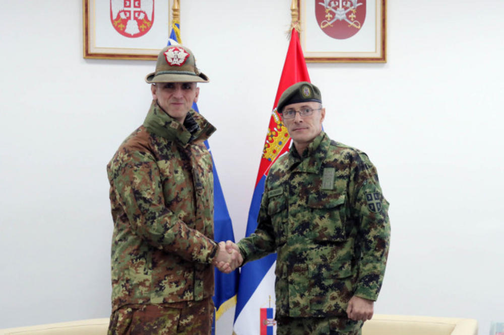 NAČELNIK GENERALŠTABA SRPSKE VOJSKE SASTAO SE SA NOVIM ŠEFOM KFORA: Pažljivo PROČITAJTE šta mu je PORUČIO