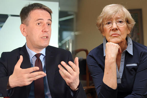 MOLIM VAS DA SE NE TRPATE SA MNOM, NA TO SE LEPE LUDACI! Vesna Pešić UNEREDILA Sašu Radulovića!