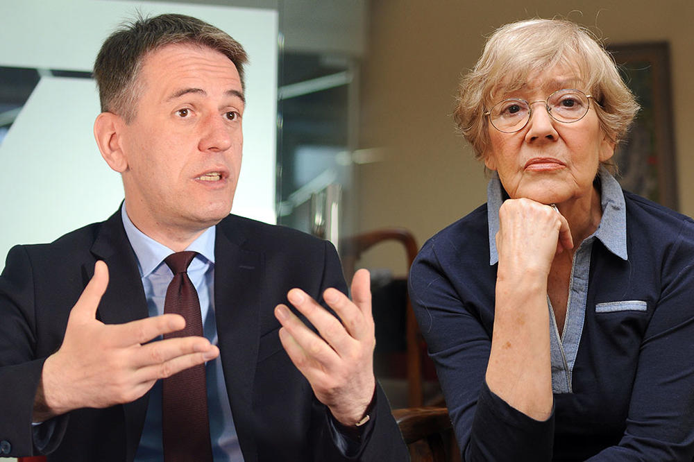 MOLIM VAS DA SE NE TRPATE SA MNOM, NA TO SE LEPE LUDACI! Vesna Pešić UNEREDILA Sašu Radulovića!