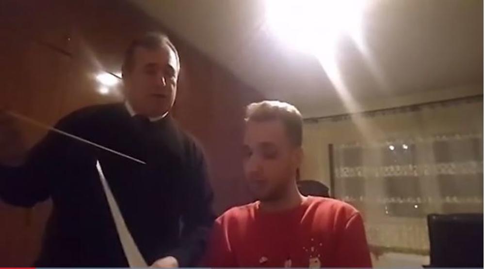 Čeda Marković sa sinom Milošem