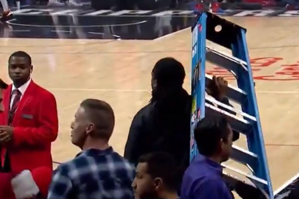 RETKO KAD VIĐENO NA NBA TERENIMA: Zbog Rasela Vestbruka se iznosile merdevine i radila libela!