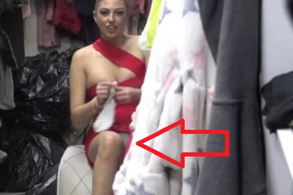 MAJI MARINKOVIĆ SEVNULO MEĐUNOŽJE: Isplivao snimak iz garderobera zbog kog se MUŠKARCI OBLIZUJU! (VIDEO)
