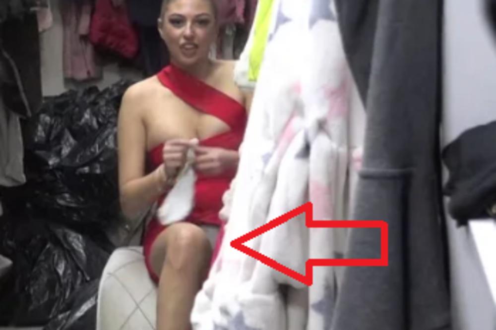 MAJI MARINKOVIĆ SEVNULO MEĐUNOŽJE: Isplivao snimak iz garderobera zbog kog se MUŠKARCI OBLIZUJU! (VIDEO)