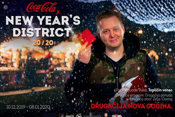 Coca-Cola x New Year's District: na Topličinom vencu je najlepši praznični program za decu