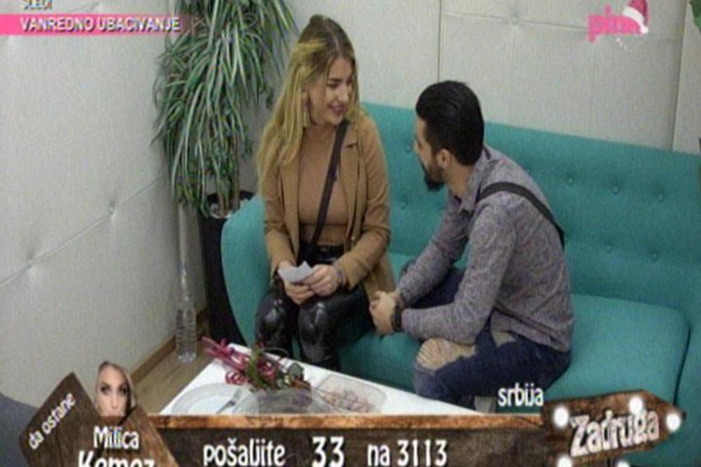 DŽABE JE SPREMAO IZNENAĐENJE! Milica ponizila Kandića pred MILIONIMA! (VIDEO)