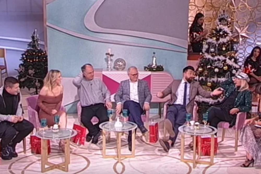 SLOBA RADANOVIĆ I GORAN VESIĆ PROČITALI SVOJE PISMO DEDA MRAZU! Kod Sanje Marinković posle ovih reči nastao HAOS