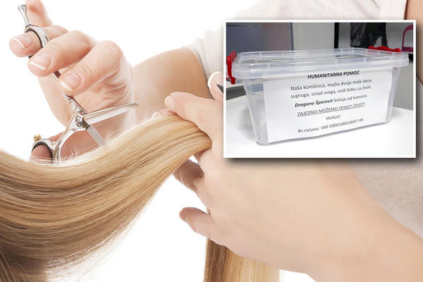 FRIZERKA IZ NOVOG SADA ŠIŠA ZA SVOJU DRUGARICU KOJA BOLUJE OD RAKA: Ovim gestom zadala je LEKCIJU IZ PRIJATELJSTVA